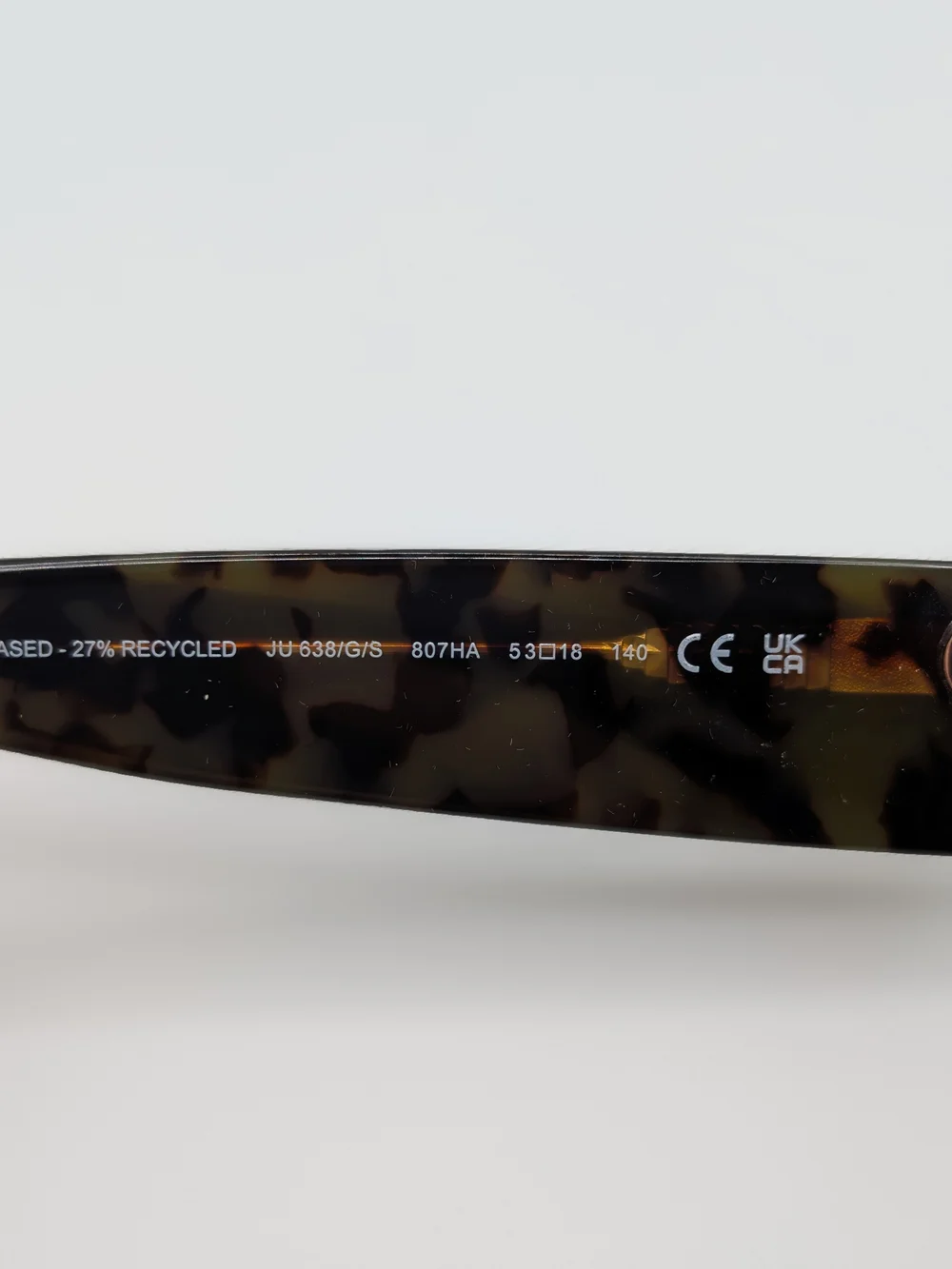 NWT Juicy Couture Cat Eye Sunglasses Tortoise Black Frame JU 638/G/S with Case